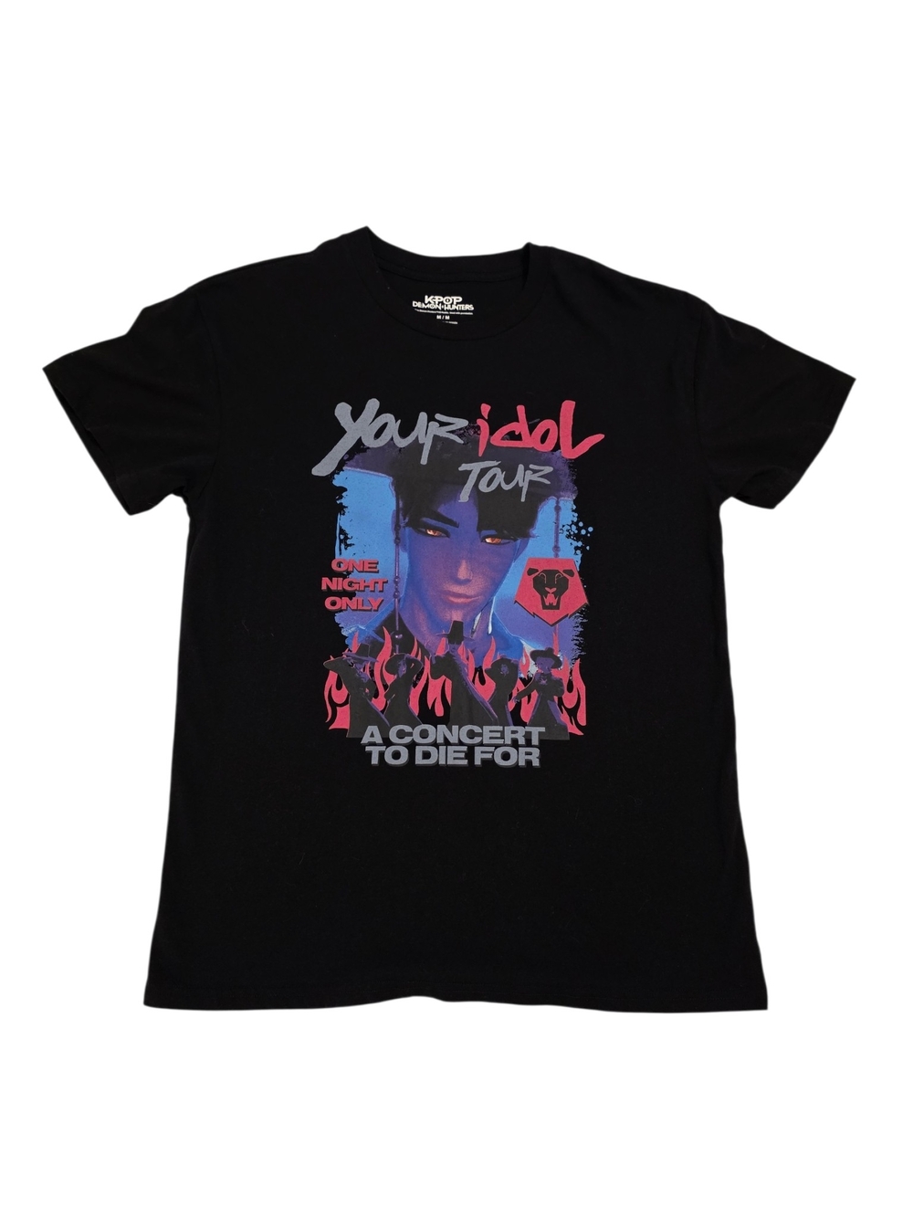 KPop Demon Hunters Your Idol Tour A Concert To Die For Graphic T-Shirt